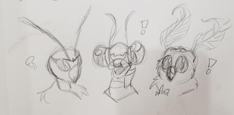 Chitta's Polycule Sketches