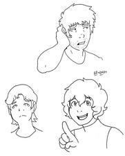 Etzil, Gol &amp; Evan Sketches